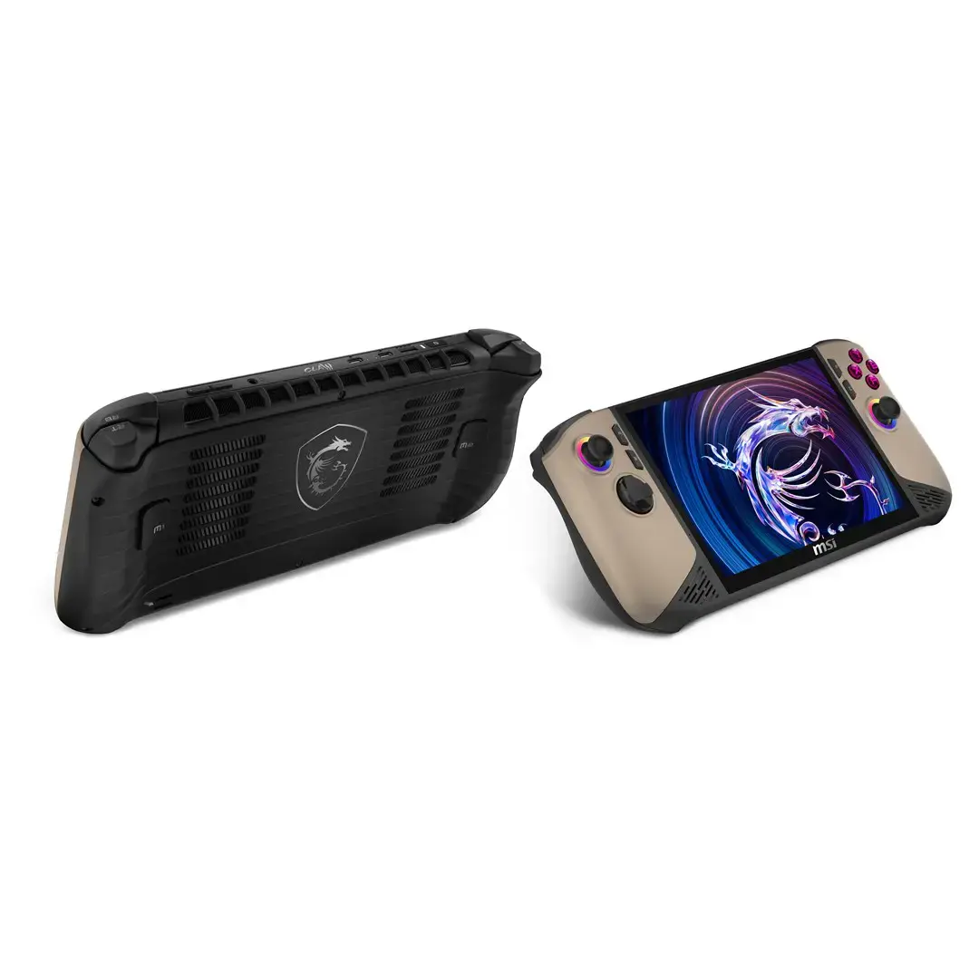 MSI Claw 8 AI+ A2VM-037PL portable game console 20.3 cm (8") 1 TB Touchscreen Wi-Fi Beige