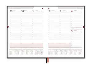 Kalendorius STANDARD 2026, PVC, A4, žalia (Baltic)