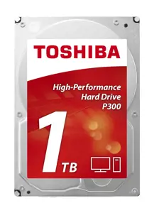 "Toshiba P300" 1 TB, 3,5", 1000 GB, 7200 aps/min