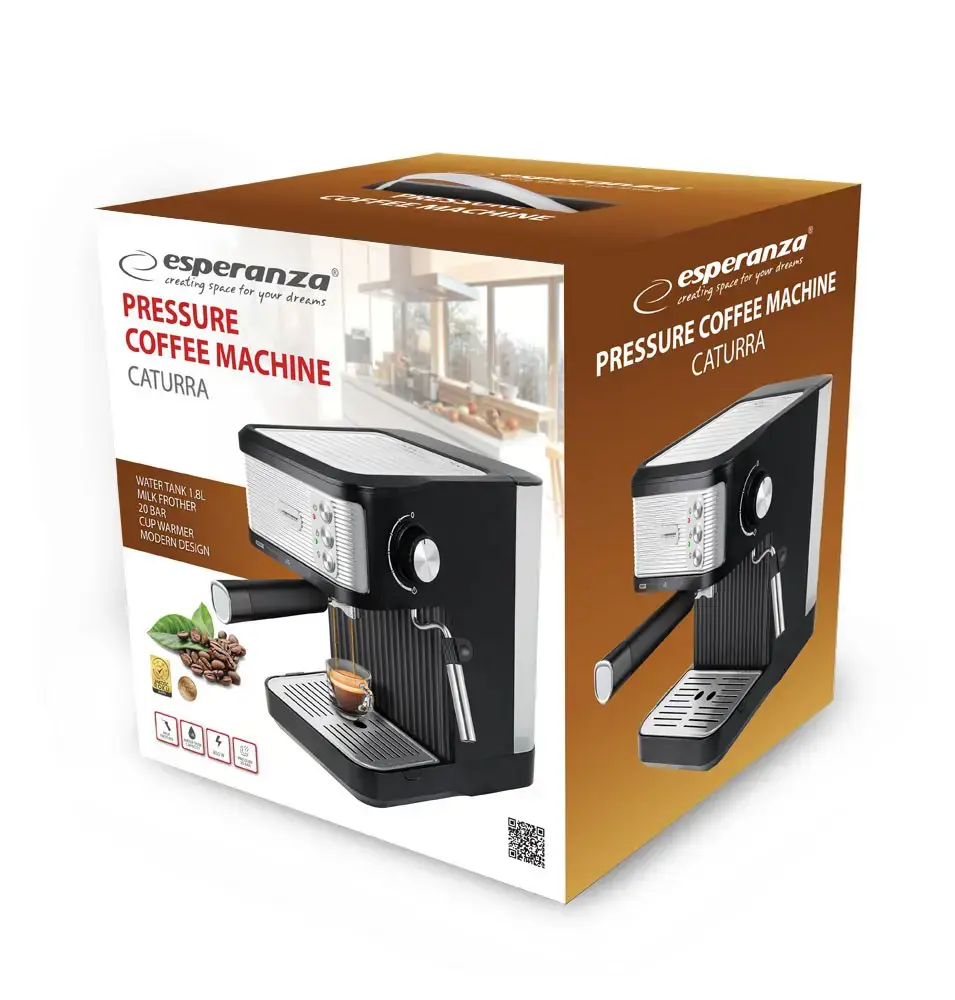 Kavos aparatas ESPERANZA EKC011, 850 W, Cob coffee maker