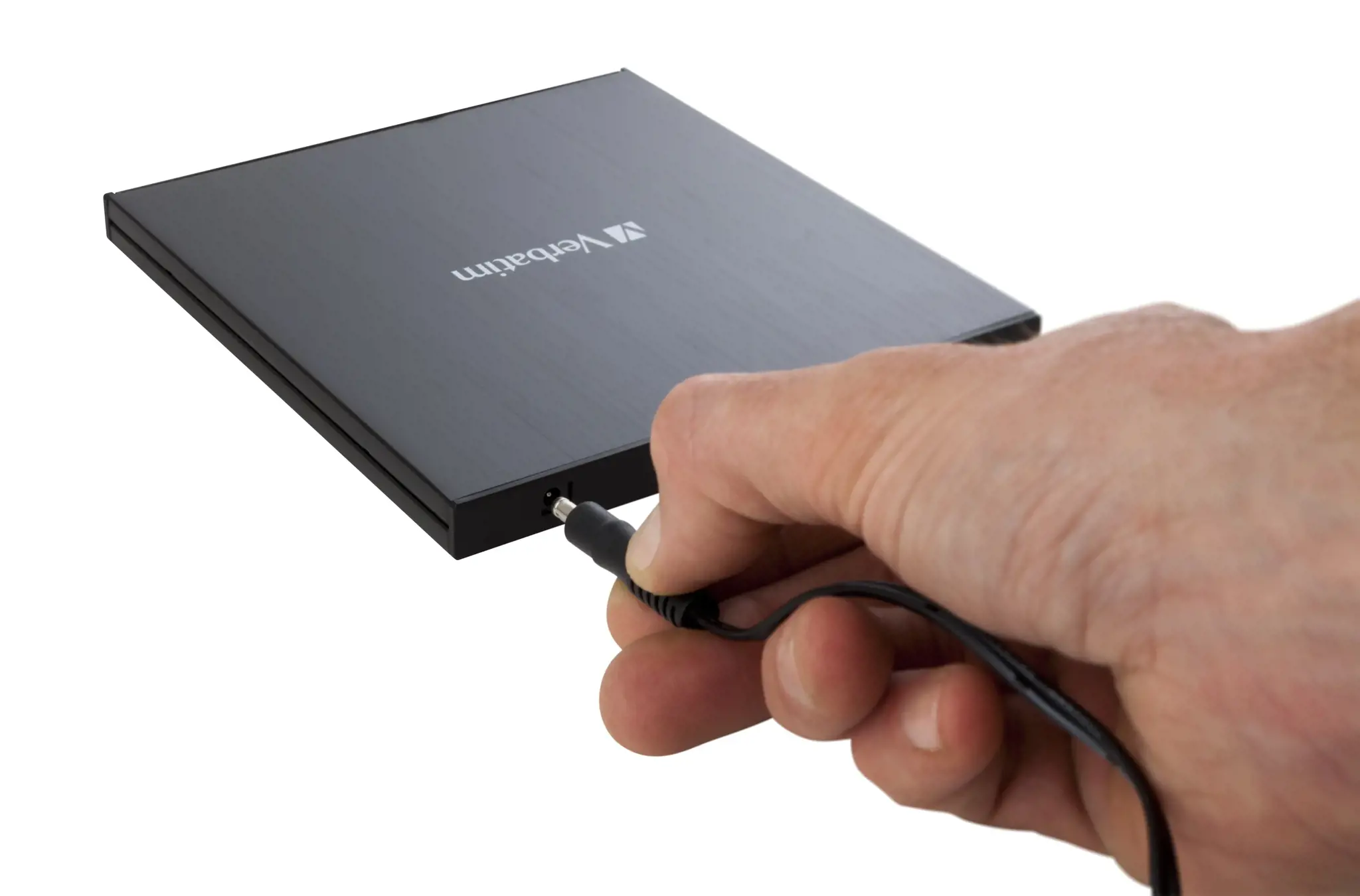 "Verbatim" išorinis plonas, juodas, lizdas, stalinis / nešiojamasis kompiuteris, "Blu-Ray RW", USB 3.2 Gen 1 (3.1 Gen 1), 145 mm