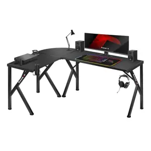 Žaidimų stalas huzaro Hero 6.3, Juoda
