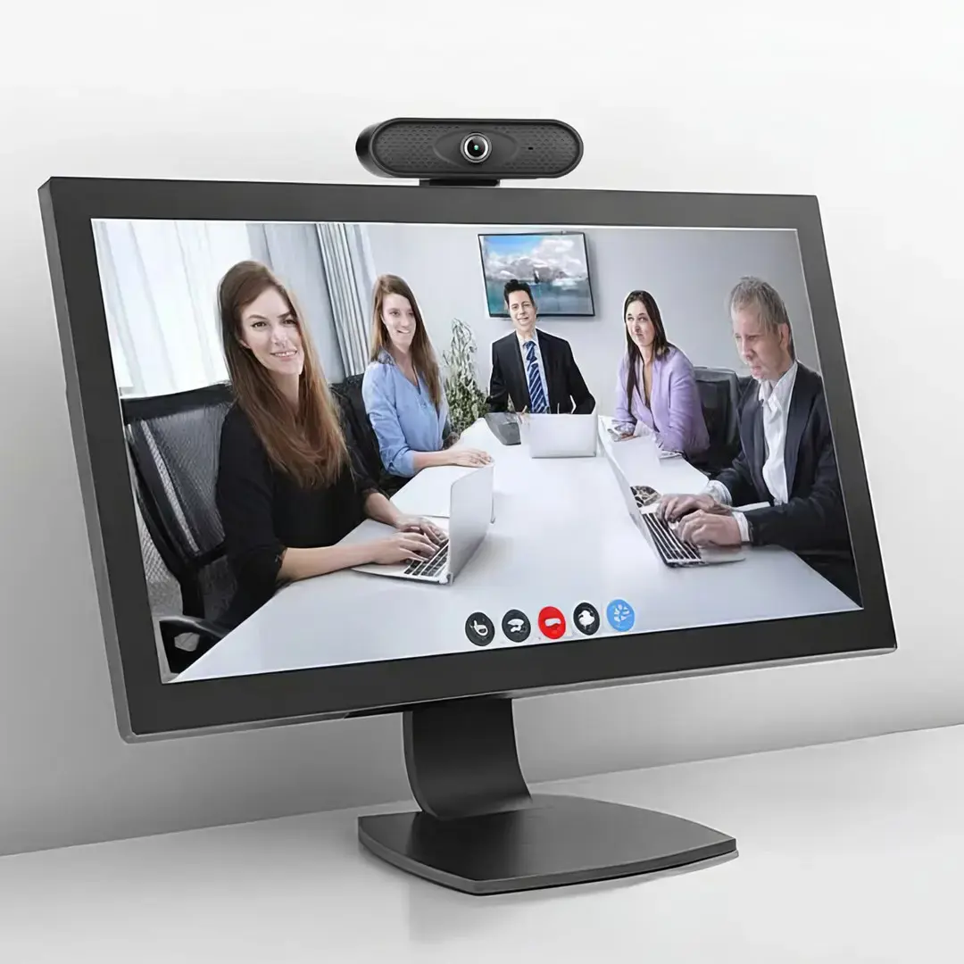 NANORS USB INTERNETINĖ KAMERA HD 1080P (1920X1080) SU ĮMONTUOTU MIKROFONU, LAIDO ILGIS 1,7 M 25 KADRŲ PER SEKUNDĘ RS680