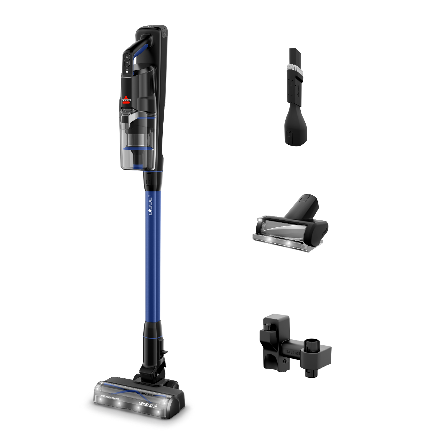 Bissell Stick Vacuum | PowerClean FurGuard Pro | Cordless operating | 280 W | 25.2 V | Operating time (max) 50 min | Black/Titanium/Midnight Blue | Warranty 60 month(s) | Battery warranty 24 month(s)