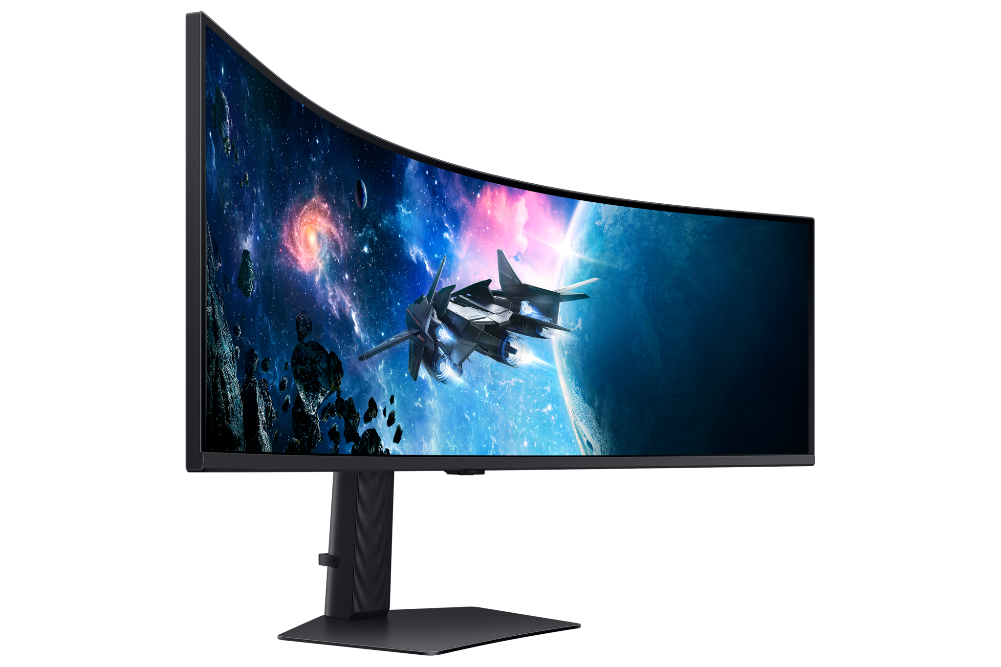 Samsung G95C, 124.5 cm (49"), 5120 x 1440 pixels, Dual QHD, LED, 1 ms, Black