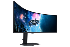 Samsung G95C, 124.5 cm (49"), 5120 x 1440 pixels, Dual QHD, LED, 1 ms, Black