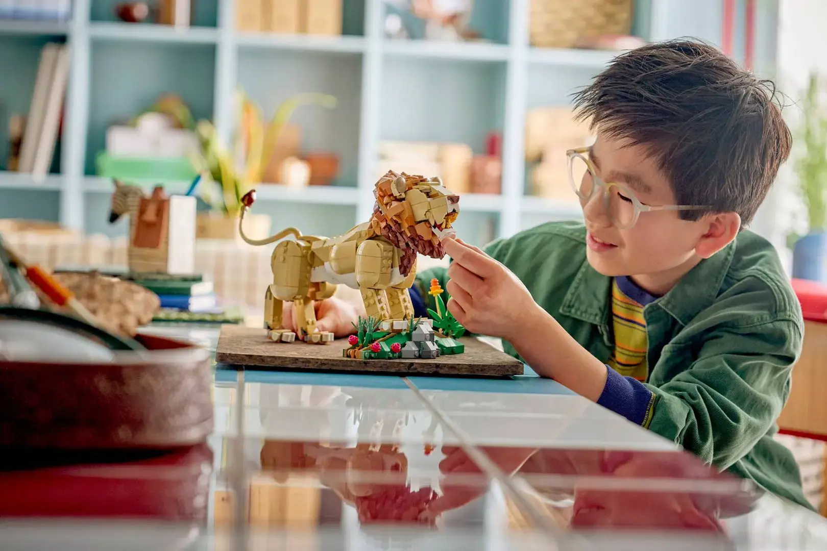 LEGO CREATOR 3 IN 1 31386 Wild Animals: Majestic Lion