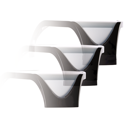 "Fellowes Smart Suites" monitoriaus pakyla, laisvai pastatoma, 10 kg, 53,3 cm (21"), reguliuojamas aukštis, juoda