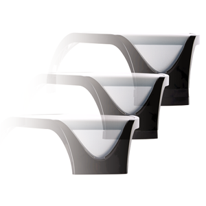 "Fellowes Smart Suites" monitoriaus pakyla, laisvai pastatoma, 10 kg, 53,3 cm (21"), reguliuojamas aukštis, juoda