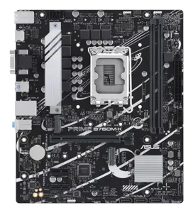 ASUS PRIME B760M-K LGA1700 mATX MB 2xDDR5 4xSATA 2xM.2