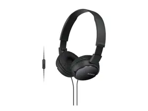 "Sony MDR-ZX110AP", laidinis, 12-22000 Hz, skambučiai/muzika, 120 g, ausinės, juodos spalvos