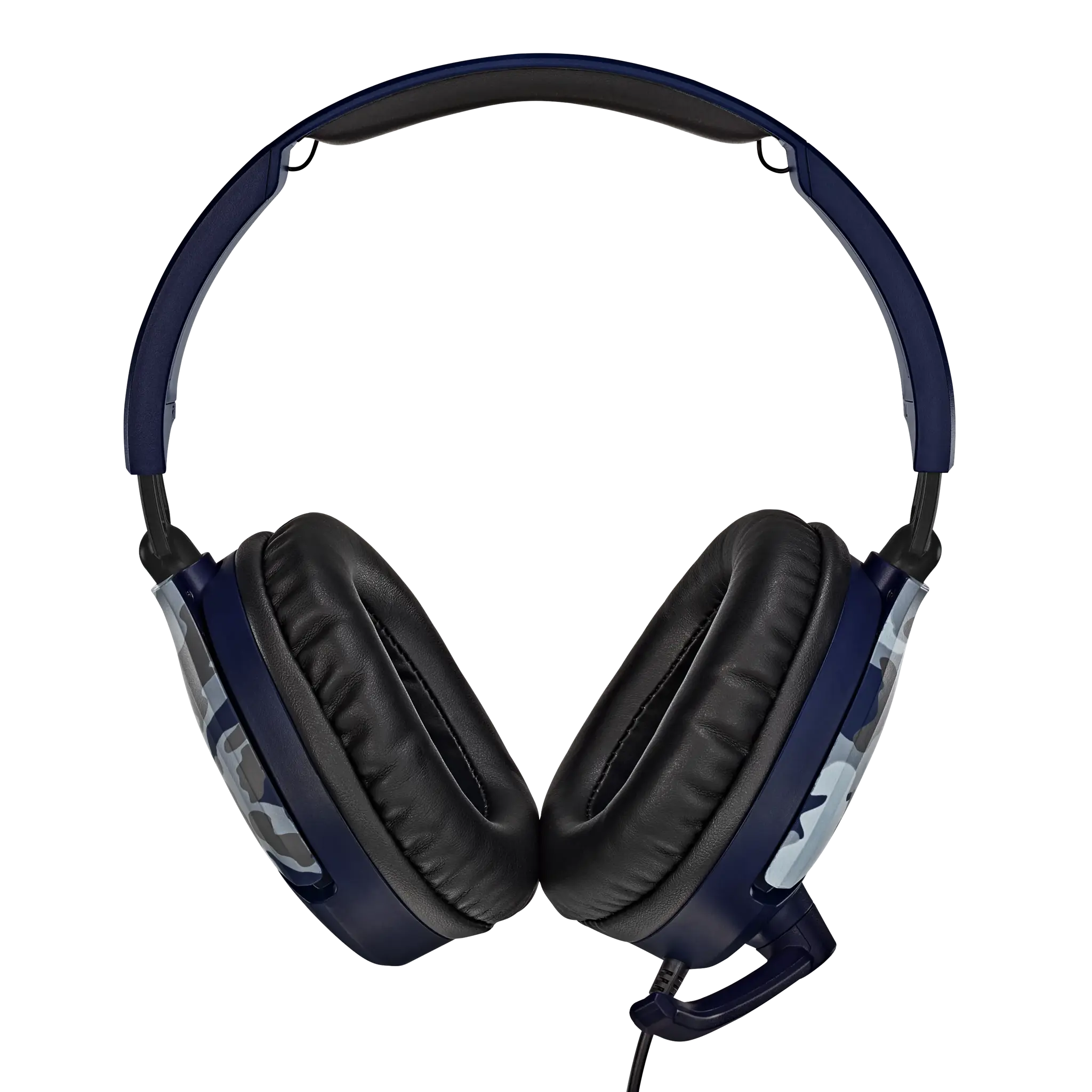 "Turtle Beach Recon 70" žaidimų ausinės "Xbox", PS5, PS4, "Switch", PC - "Camo Blue", laidinės, žaidimų, 20-20000 Hz, 485,3 g, ausinės, juodos, mėlynos, kamufliažinės