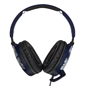 "Turtle Beach Recon 70" žaidimų ausinės "Xbox", PS5, PS4, "Switch", PC - "Camo Blue", laidinės, žaidimų, 20-20000 Hz, 485,3 g, ausinės, juodos, mėlynos, kamufliažinės