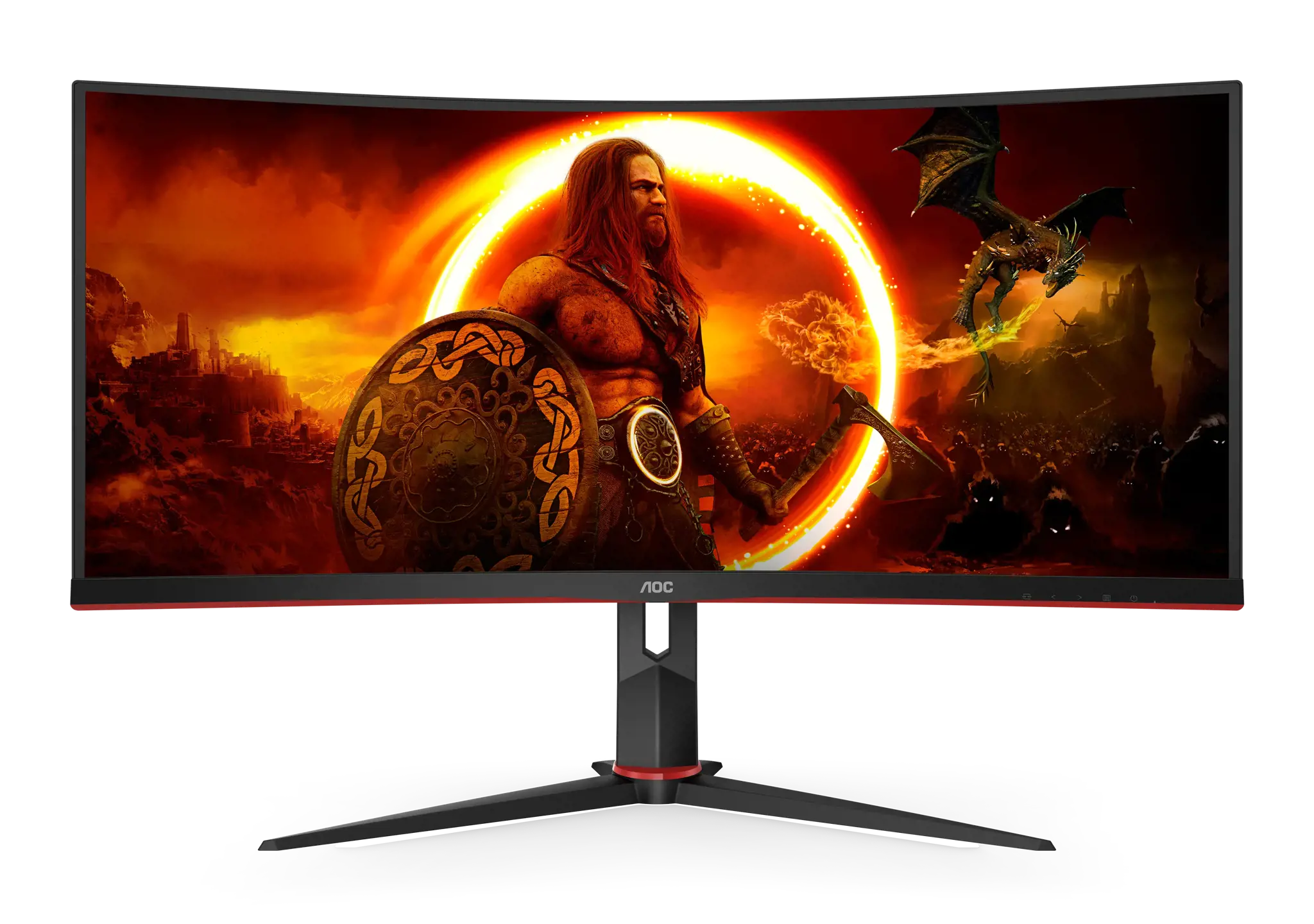 AOC G2 CU34G2XP/BK, 86.4 cm (34"), 3440 x 1440 pixels, 5 ms
