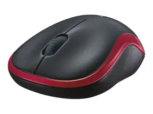 LOGITECH M185 belaidė pelė - raudona - EWR2