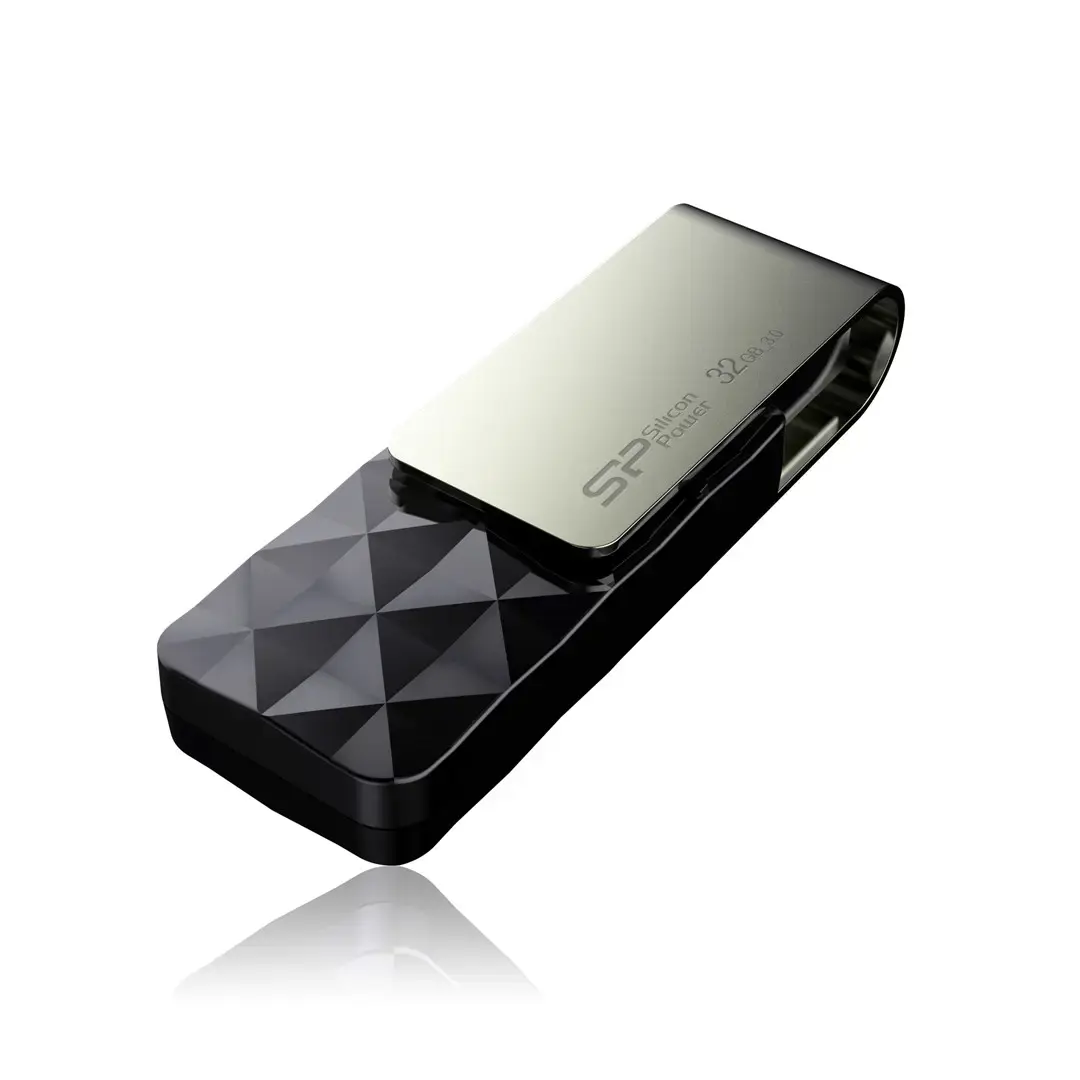 SILICONPOW SP032GBUF3B30V1K Silicon Power atmintinė USB Blaze B30 32GB USB 3.0 juoda