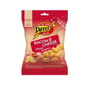 TAFFEL CHEESE BACON sūdyti riešutai, 140g
