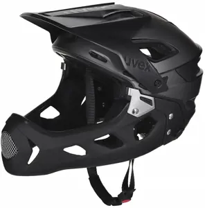 Uvex Jakkyl HDE 2.0 dviratininko šalmas matinės juodos spalvos L (56-61 cm)