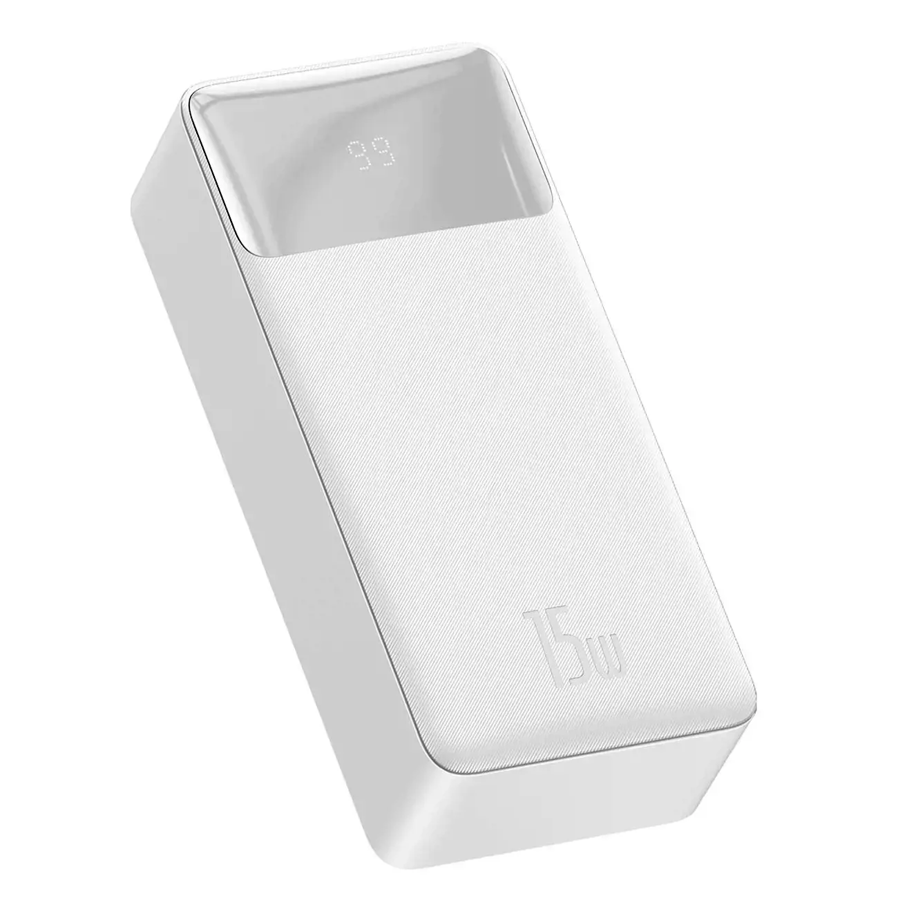 Powerbankas Baseus Bipow 30000mAh, 15W (baltas)