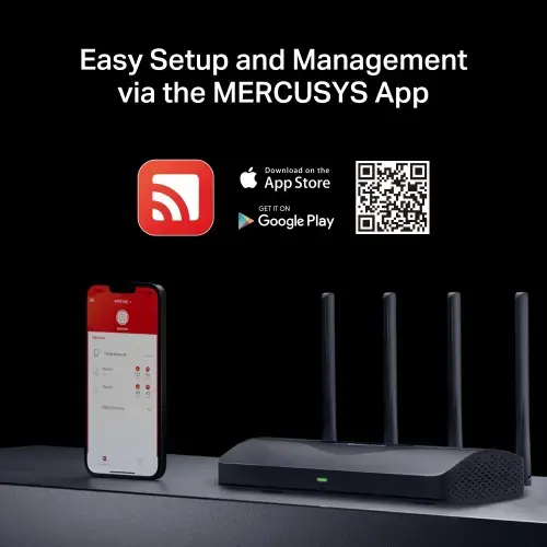 Mercusys BE3600 Dual Band Wi-Fi 7 Maršrutizatorius