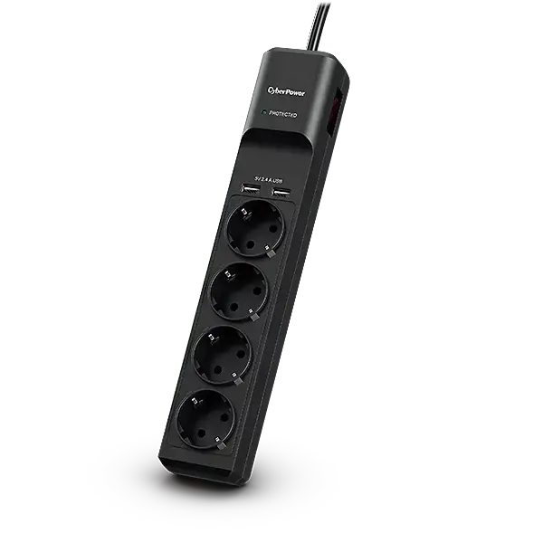 CyberPower P0420SUD0-DE, 350 J, 4 AC outlet(s), Type F, 200 - 250 V, 50/60 Hz, 10 A