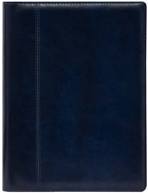 Kalendorius MANAGER Spirex Day 2026, A5, PU, tamsiai mėlyna