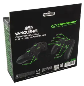 Esperanza EGG110K VIBRATION GAMEPAD FOR PC|PS3