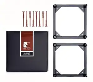 Noctua NA-SFMA1 kompiuterio aušinimo komponentas Universalus tvirtinimo rinkinys Juodas 2 vnt.