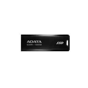 SSD diskas ADATA SC610-500G-CBK/RD 500 GB, USB 3.2 Gen 2 (3.1 Gen 2)