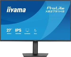 iiyama ProLite XB2791HS-B1 computer monitor 68.6 cm (27") 1920 x 1080 pixels Full HD LED Black