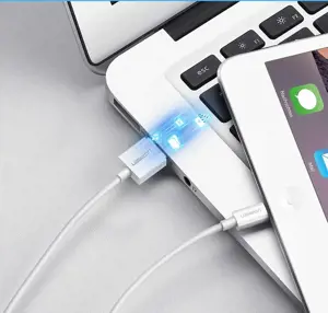Ugreen kabelis USB 2.0 A lightning 2 m, 5V/2.4A iPhone 7 / 7plus / 6S / 6 / 6 Plus, iPhone 5s/5c/5,…