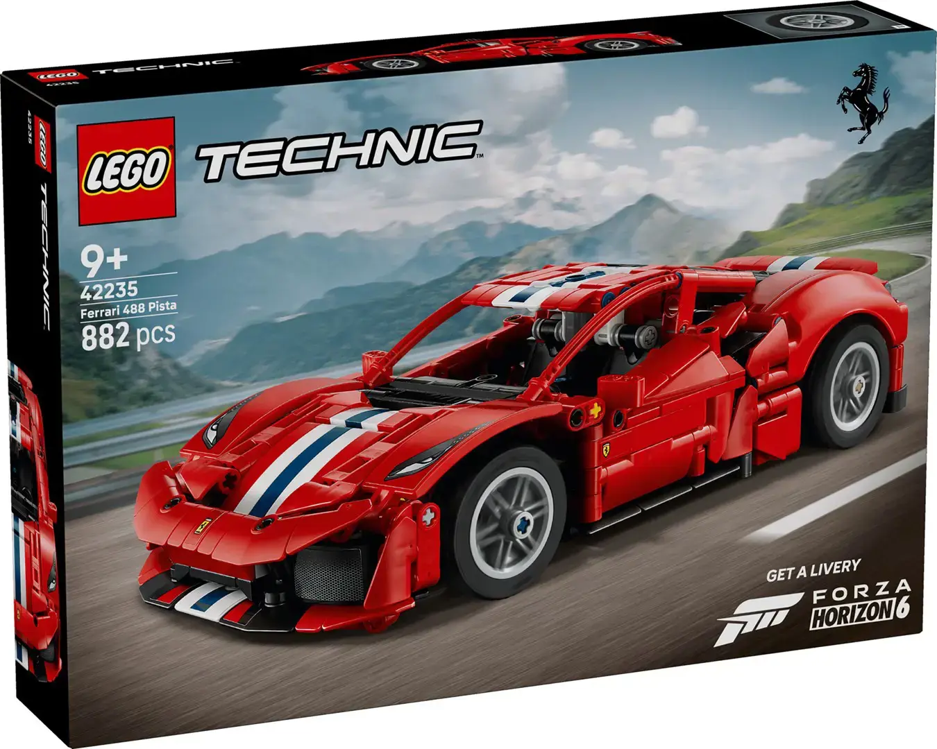 LEGO TECHNIC 42235 Ferrari 488 PISTA