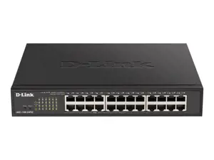 D-Link DGS-1100-24PV2, valdomas, L2, Gigabit Ethernet (10/100/1000), dvipusis duomenų perdavimas, maitinimas per Ethernet (PoE), montavimas į stovą