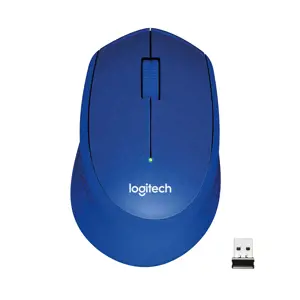 LOGITECH M330 Silent Plus Blue - 2,4 GHz - EMEA