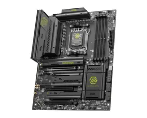 Mainboard MSI AMD X870E SAM5 ATX Memory DDR5 Memory slots 4 3xPCI-Express 16x 4xM.2 1xAudio-In 1xAudio-Out 4xUSB 2.0 2xUSB 3.2 3xUSB-C 1xRJ45 MAGX870ETOMAHAWKWIFI