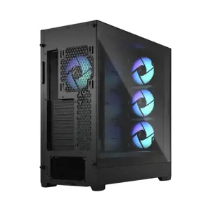 FRACTAL DESIGN "Pop XL Air RGB" juodas TG skaidrus atspalvis