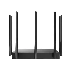 "Tenda W30E AX3000" belaidis maršrutizatorius Gigabit Ethernet Dviejų dažnių (2,4 GHz / 5 GHz) juodas