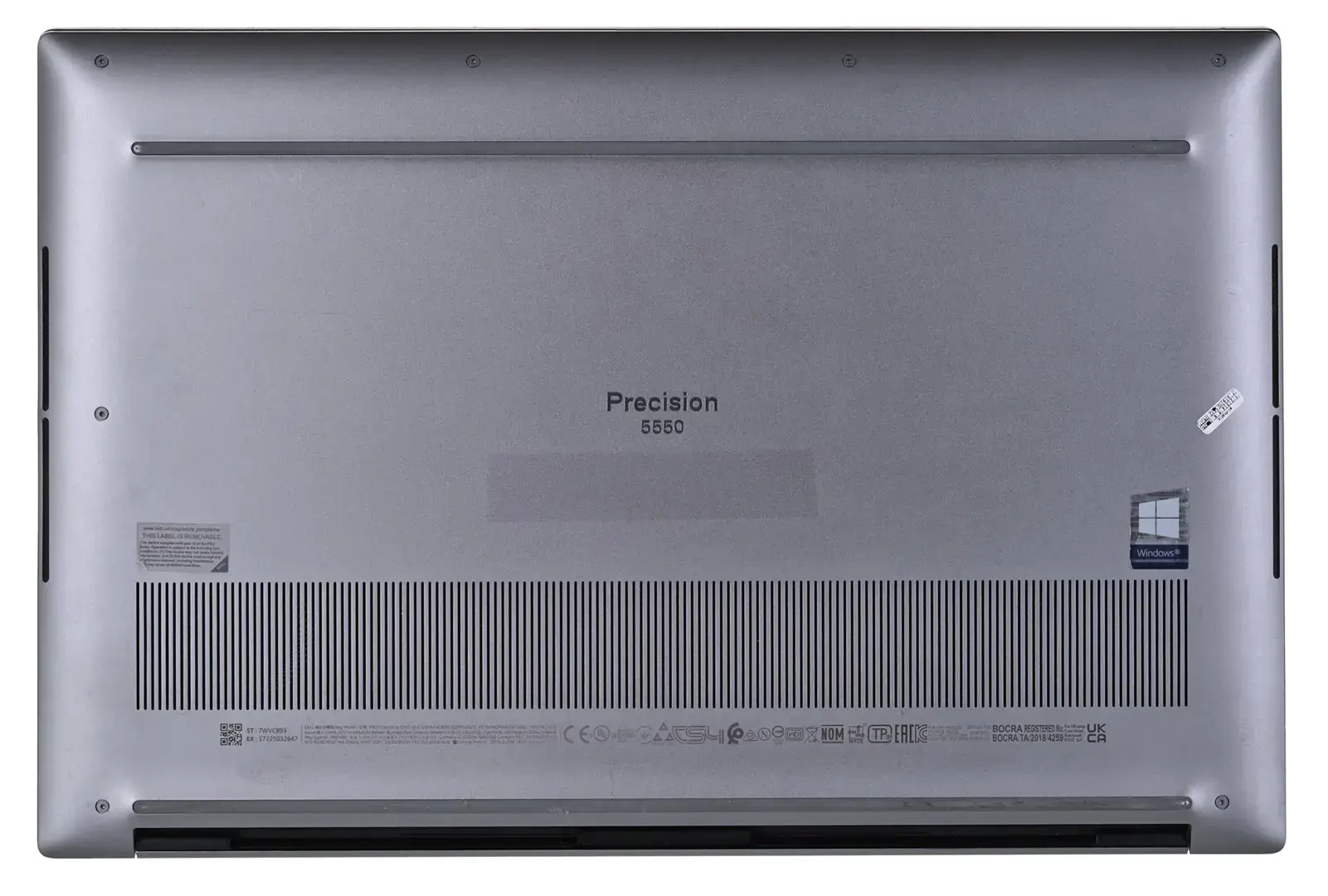 DELL PRECISION 5550 i9-10885H 32GB 512GB SSD 15" FHD(T2000) Win11pro USED QWERTZ Used