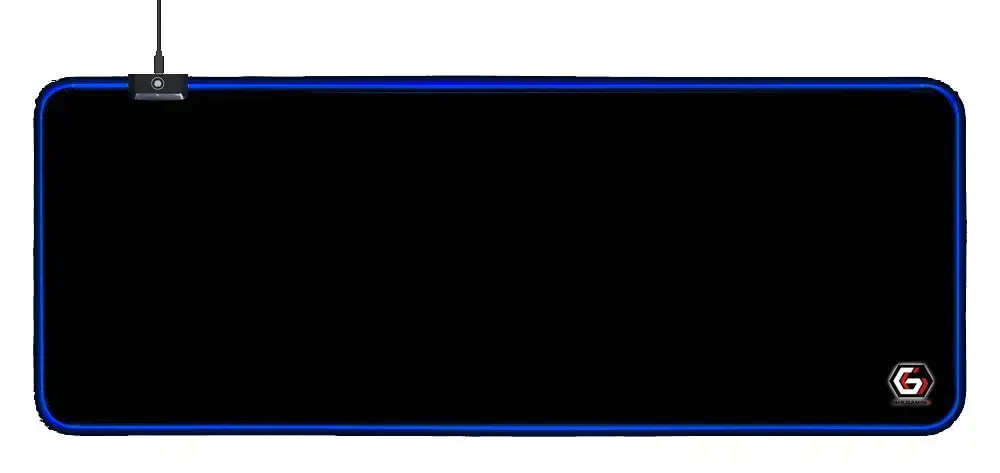 GEMBIRD MP-GAMELED-L Žaidimų pelės kilimėlis su LED šviesos efektu L dydis 300 x 800 mm