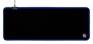 GEMBIRD MP-GAMELED-L Žaidimų pelės kilimėlis su LED šviesos efektu L dydis 300 x 800 mm