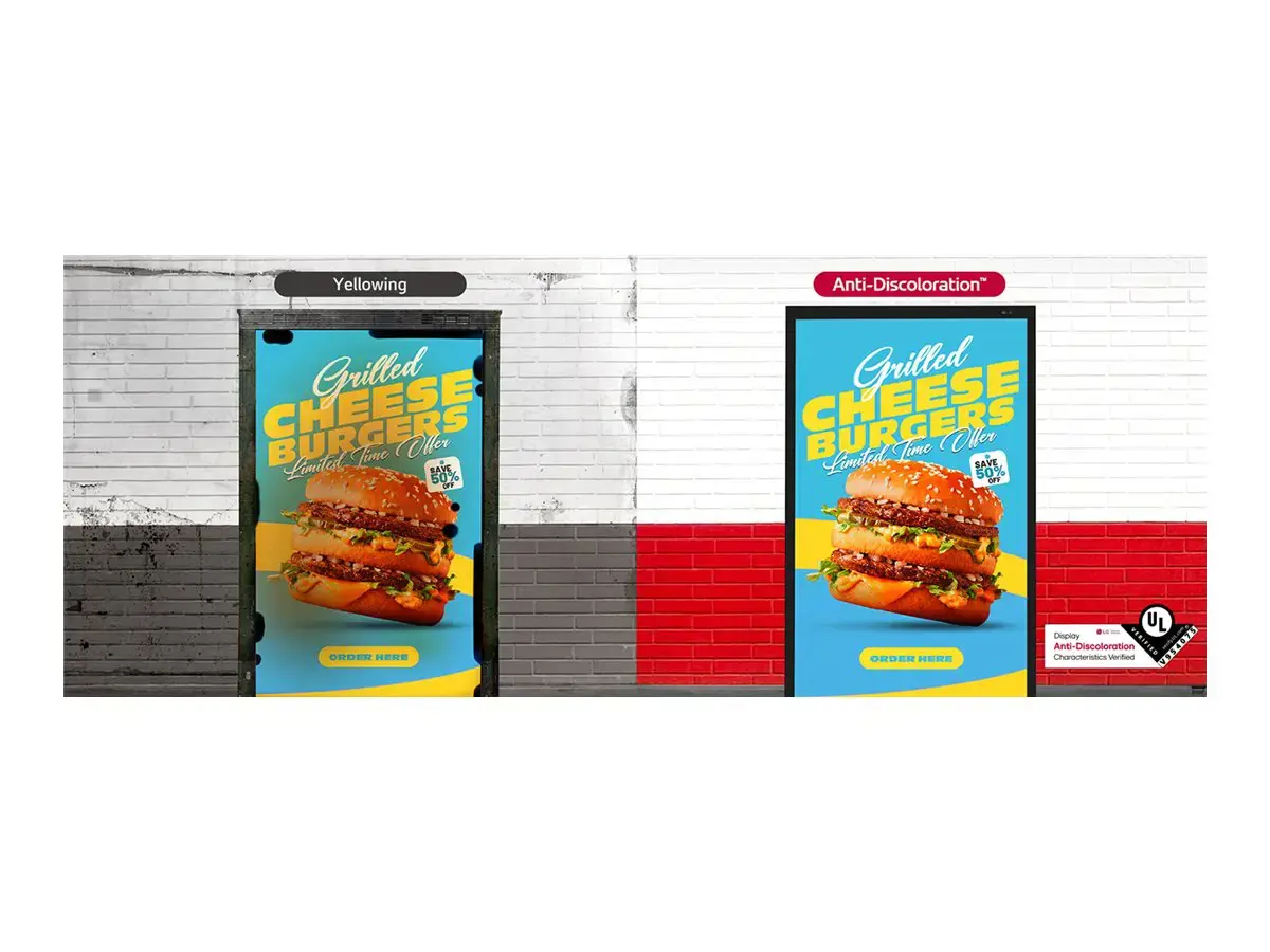 LG Outdoor Display | 55XE3P-B | 55 " | Landscape/Portrait | 24/7 | webOS | Wi-Fi | 3500 cd/m² | 9 ms | 178 ° | 178 °