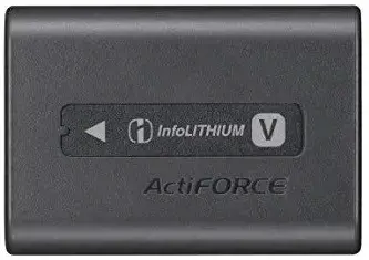 "Sony NP-FV70A", "Sony", 1900 mAh, 7,3 V, ličio jonų (Li-Ion)