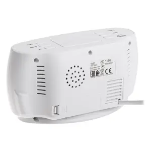 Adler AD 1186W alarm clock Digital alarm clock Black, White