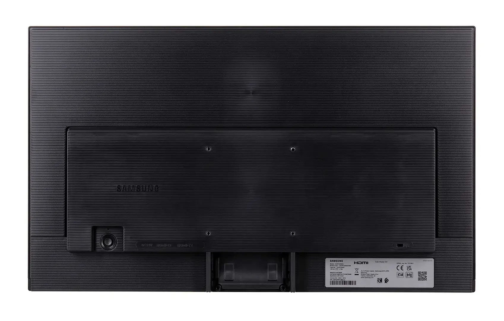 Samsung LS24F320GAUXEN | 24 " | IPS | FHD | 16:9 | 120 Hz | 5 ms | 1920 x 1080 pixels | 250 cd/m² | HDMI ports quantity 2 | Black