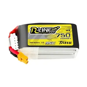 "Tattu R-Line" 750 mAh 14,8 V 95C 4S1P JST-XHR akumuliatorius