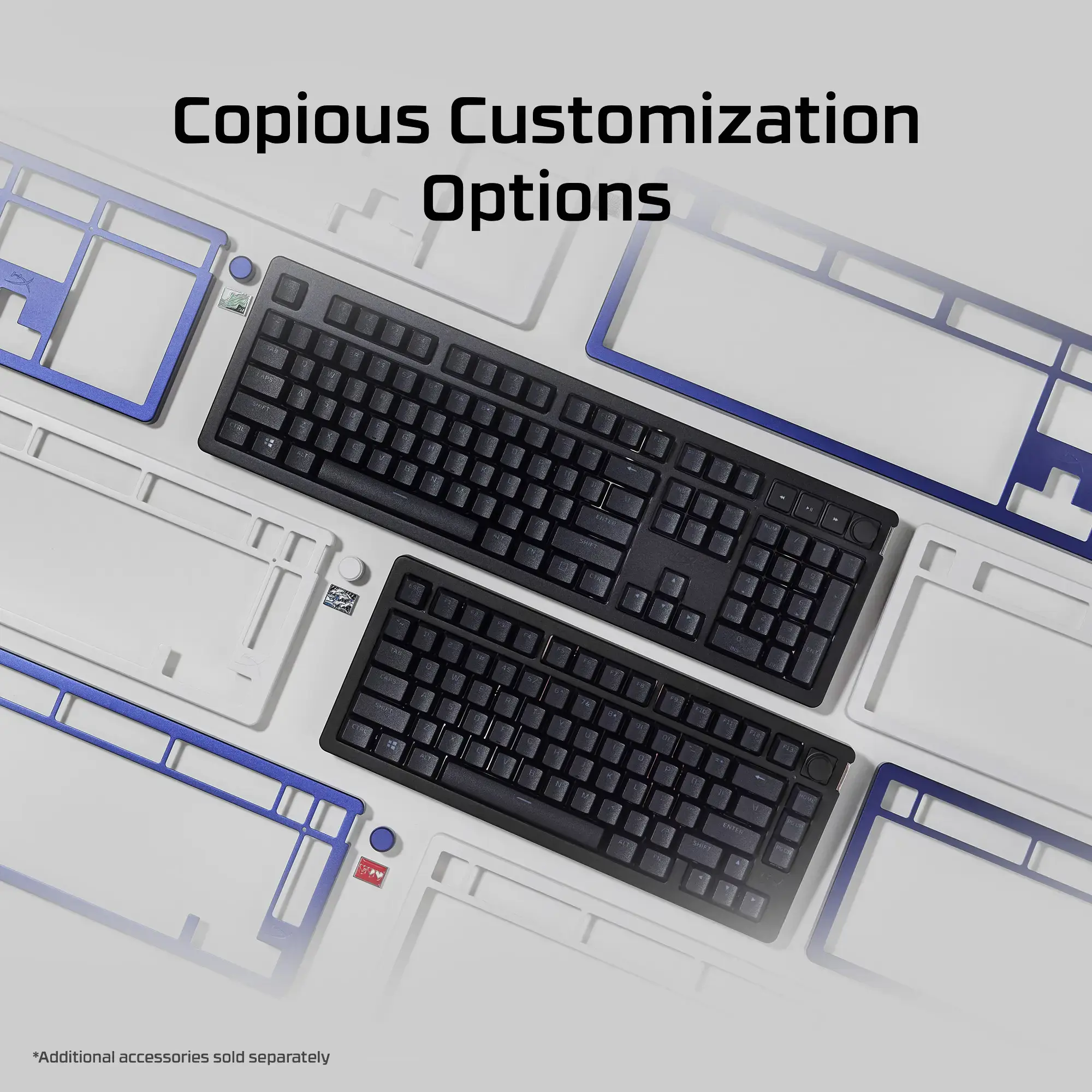 KEYBOARD ALLOY RISE BLACK/7G7A3AA#ABA HYPERX