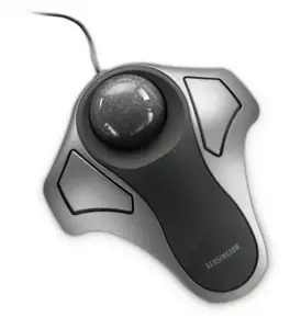 "Kensington Orbit®" optinis bėgimo takelis, dvipusis, bėgimo takelis, A tipo USB, sidabrinės spalvos