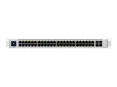 UBIQUITI USW-48-POE UniFi valdomas komutatorius gen2 32x Gigabit POE+ prievadai / 16x Gigabit POE prievadai / 4x SFP 1GB prievadai 32W vienam prievadui