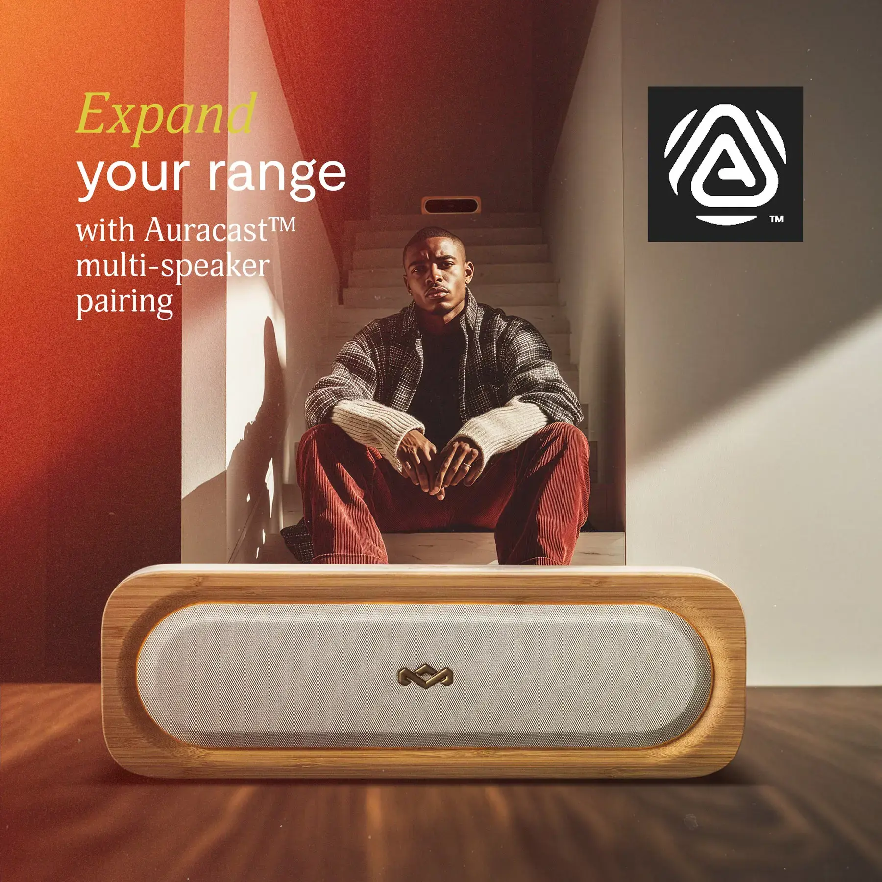 Marley Speaker | Get Together 3 | Bluetooth | Signature Black | Wireless connection