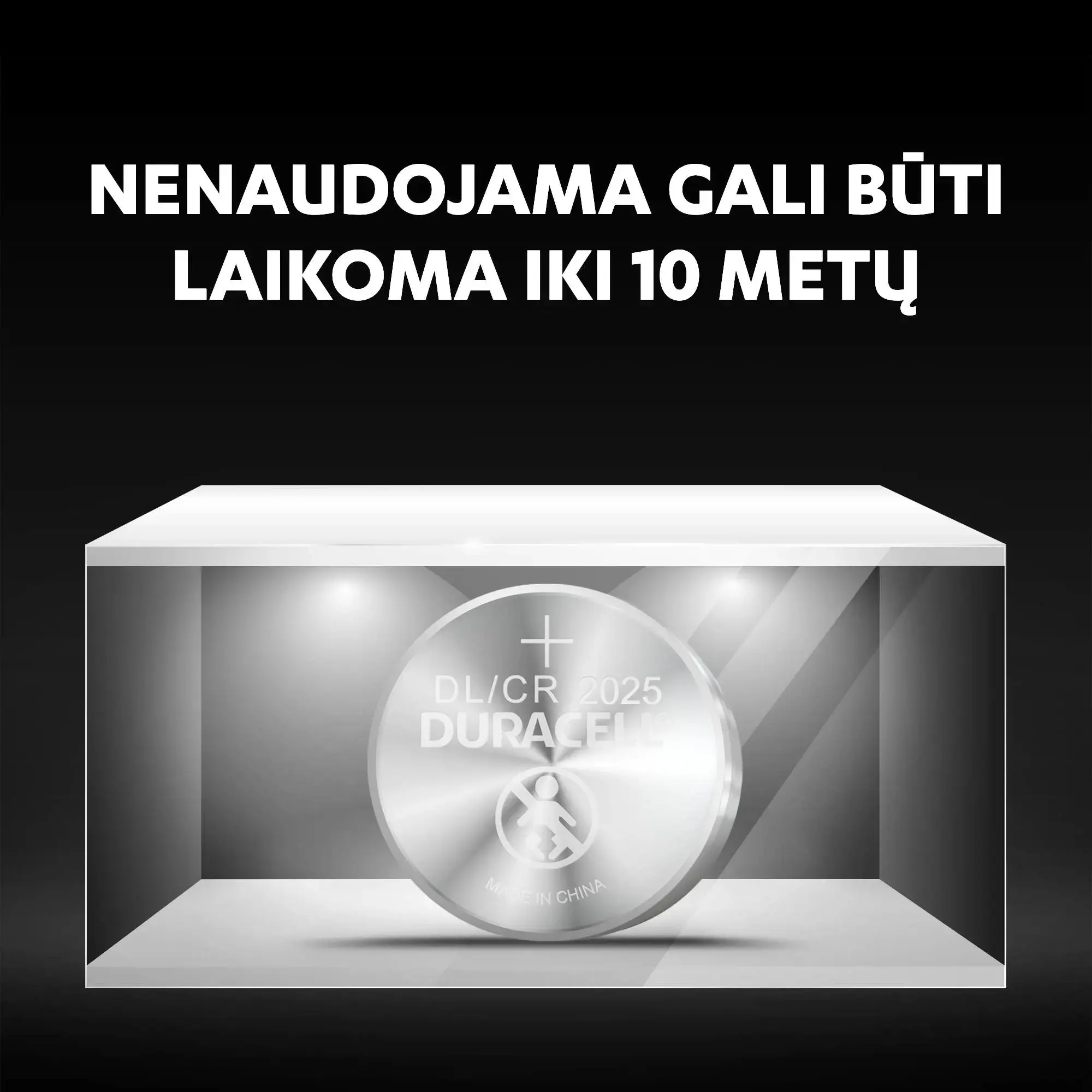 Baterijos DURACELL 2025, 2vnt.